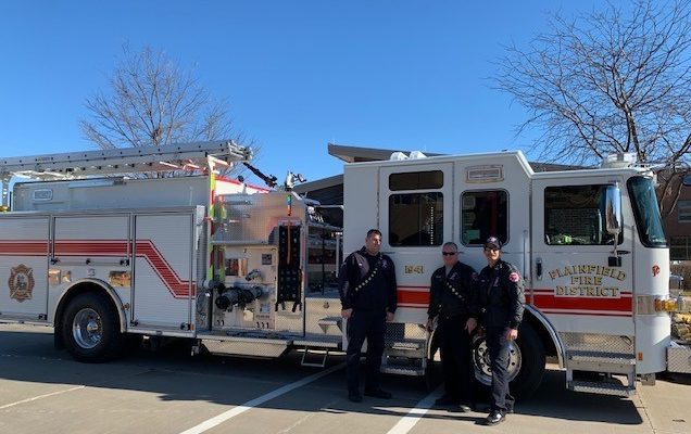 Plainfield Fire Protection District Puts New Fire Engine 1941 Into Service