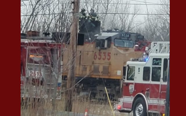 Train Fire In Wilmington Thursday, Just Hours After Responding To Fatal Crash