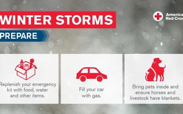 Winter Storms – Red Cross Offers 15 Ways to Stay Safe as Winter Storm Approaches