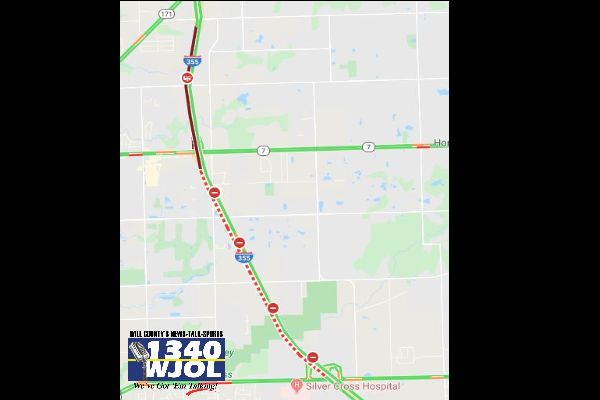 TRAFFIC UPDATE: I-355 SB Open from 159th St to US-6