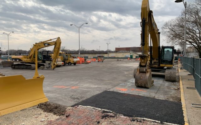 Joliet Parking Lot Beside Courthouse Closed For Chicago Street Construction