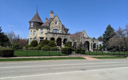 Fire Reported at the Haley Mansion in Joliet