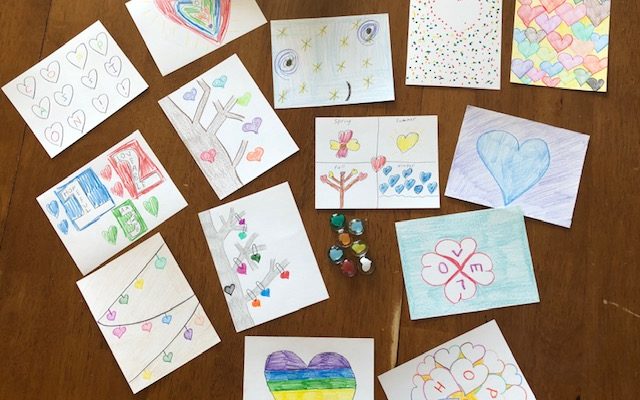 Channahon 10-Year-Old Draws Pictures On Postcards For Nursing Home Patients