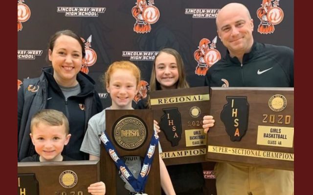 Lincoln-Way West Coach Named “Girls Basketball Coach of the Year