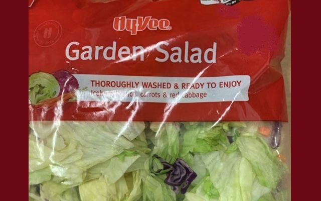 Bagged Salad Sold At Jewel, Aldi and Hy-Vee Grocery Stores Being Recalled