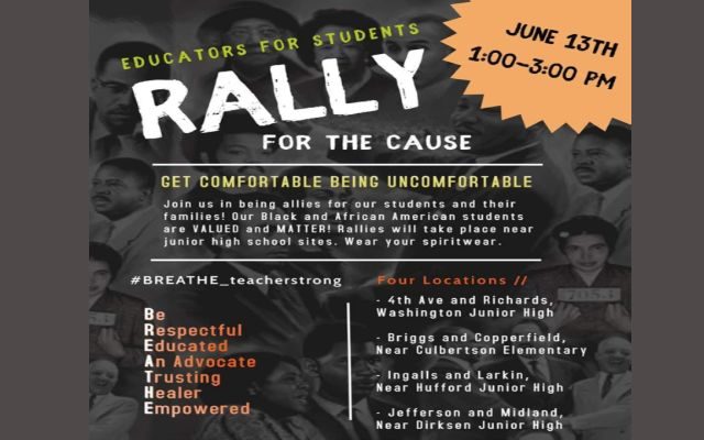 Joliet School District 86 Hold Rallies For Students