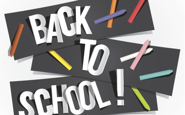 It’s Back To School For Many Local School Districts Within The WJOL Listening Area