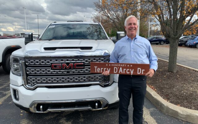 Street Sign Dedication For Terry D’Arcy
