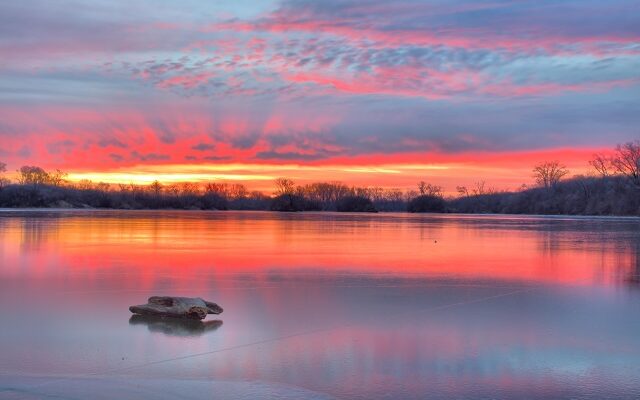 Channahon Man’s Sunrise Photo Takes Top Honors in Forest Preserve’s 2020 Photo Contest