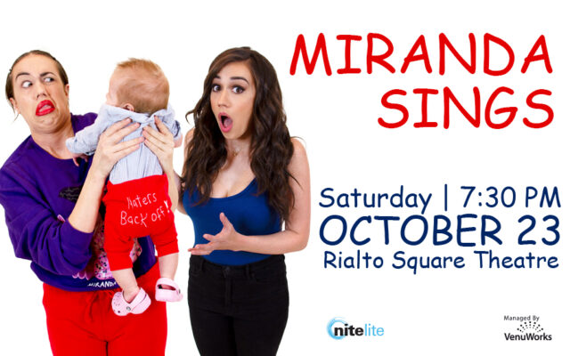 Rialto Square Theatre Announces Miranda Sings Rescheduled For The Fall