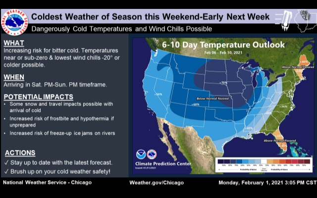 Bitterly Cold Weather Arrives This Weekend On Track To Break 146 Year Old Record