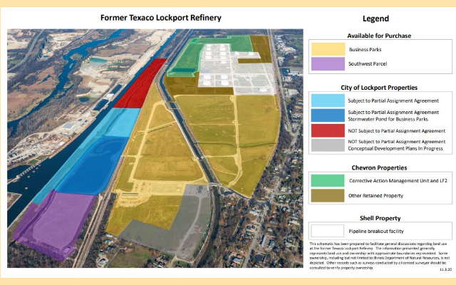 City of Lockport In The Driver Seat After Buying Former Texaco Refinery Land