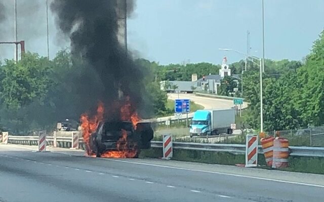 Car Fire on Interstate 55 Causes Heavy Delays