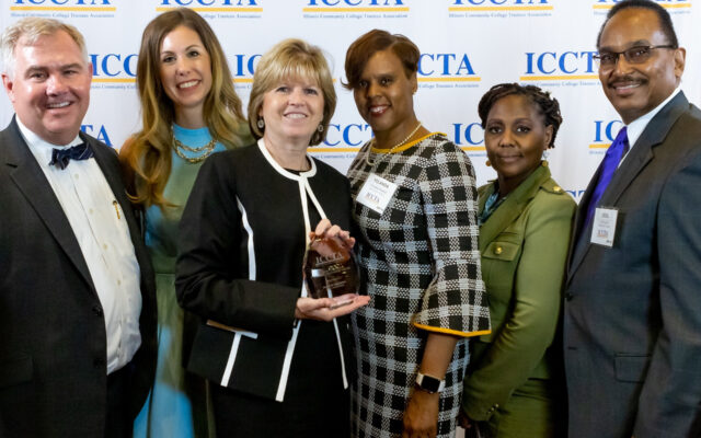 President Mitchell Receives ICCTA’s Ethical Leadership Award