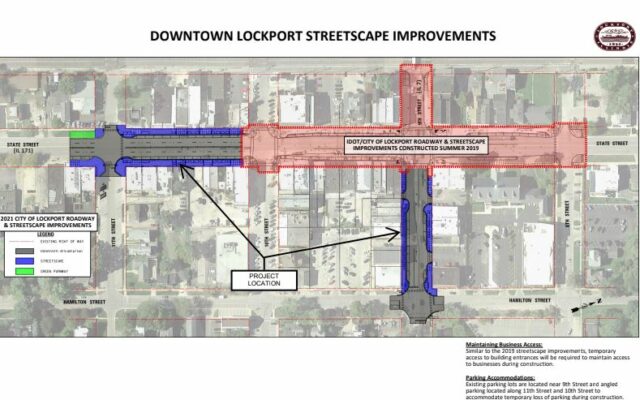 Downtown Lockport Streetscape Improvement Project