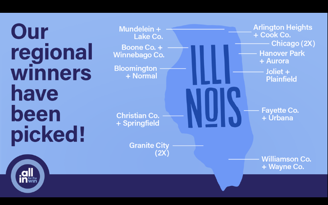 Illinois Announces Twenty Two ‘All In for the Win’ Winners in Every Corner of Illinois