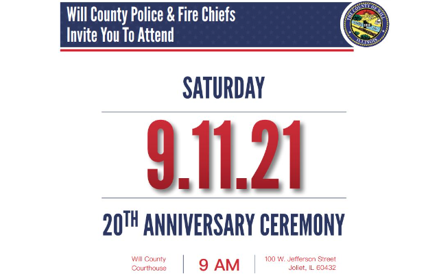 Public Invited For 9/11 Remembrance In Will County