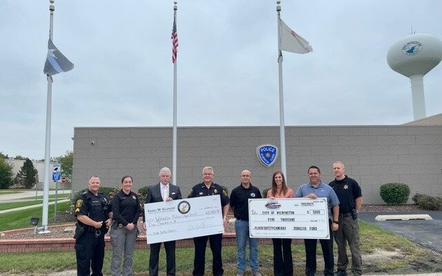 Wilmington Police Receive Donation to Purchase Safety Cameras