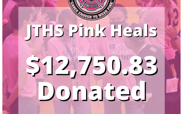 JTHS Pink Heals Donation