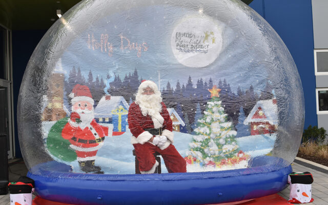 Santa’s Magic Snow Globe in Plainfield This Sunday