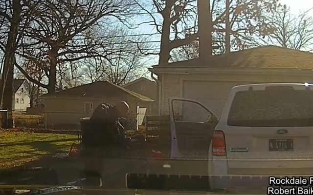Video: Rockdake Police Department Body Cam Video Of Stolen Vehicle Arrest Attempt