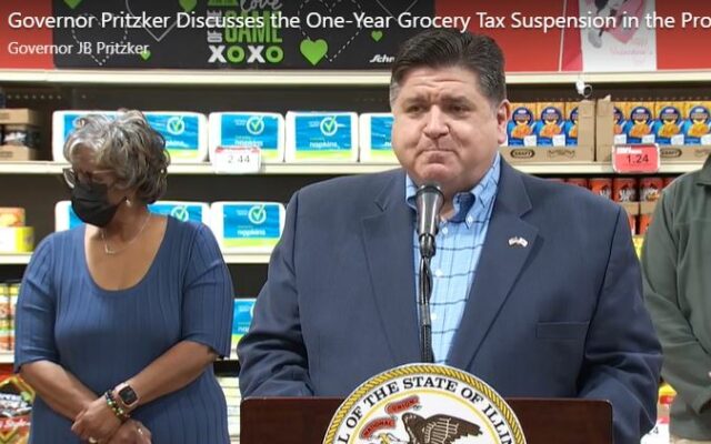 Pritzker touts income, property tax rebates to offset record gas prices driven by high gas taxes