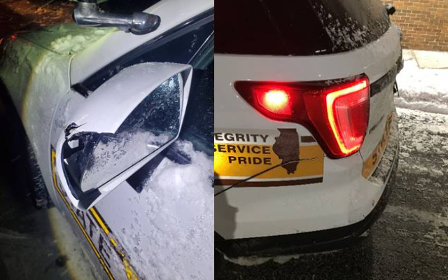 THREE MORE ILLINOIS STATE POLICE TROOPERS STRUCK WHILE WORKING WINTER STORM