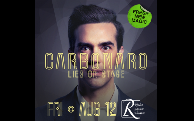 MICHAEL CARBONARO at the Rialto Square Theatre, Tickets Go On Sale Friday