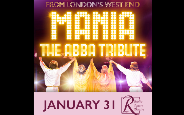 MANIA – The ABBA Tribute at the Rialto Square Theatre, Tickets Go On Sale Friday