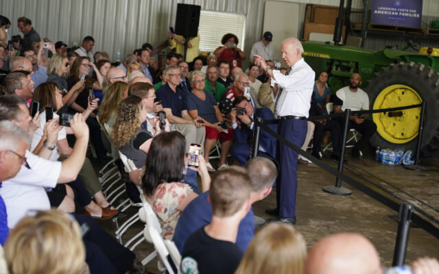 Biden Visits Family Farm In Kankakee