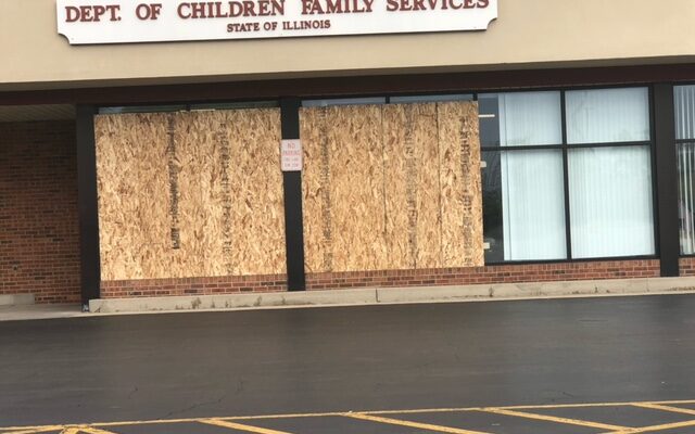 DCFS Building In Joliet Windows Damaged From Gunfire
