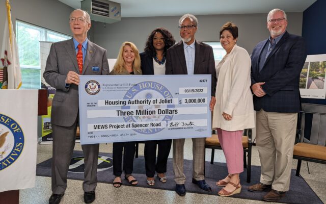 $3-Million Check Presentation For New Housing Development At The Shuttered Joliet Country Club But Land Acquisition Not Signed Yet
