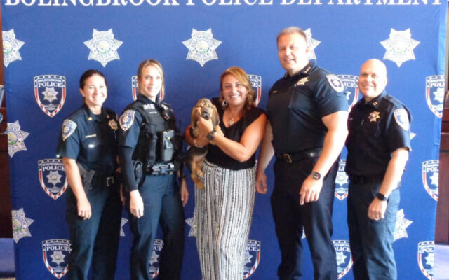 Bolingbrook Police Department Welcomes New Bloodhound Team