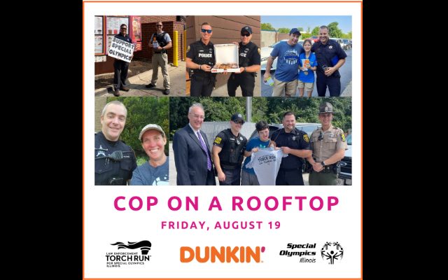 Cop on a Rooftop To Benefit Special Olympics