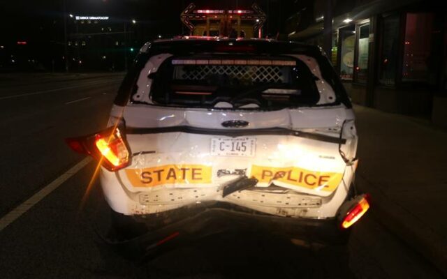 Illinois State Police Squad Car Struck by DUI Driver in Scott’s Law Related Crash