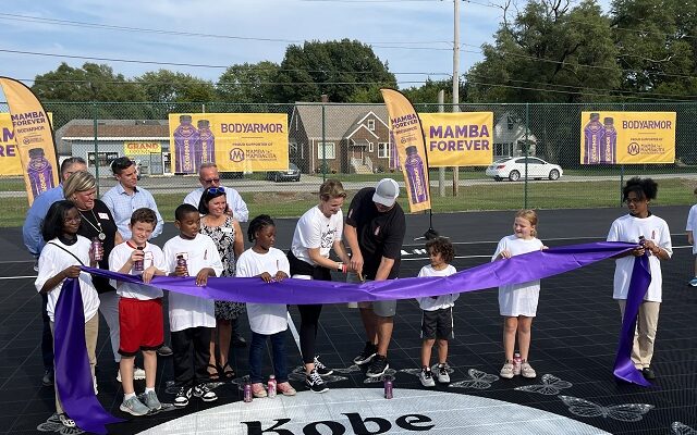 New Basketball Court in Joliet Connected to Kobe Bryant