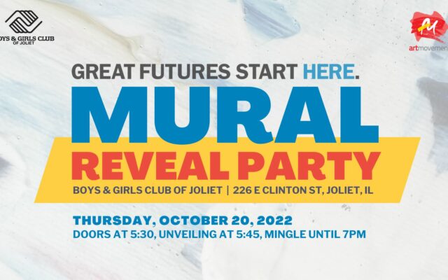 The Art Movement and Boys & Girls Club of Joliet Reveal Large-Scale Mural on Oct 20, 2022