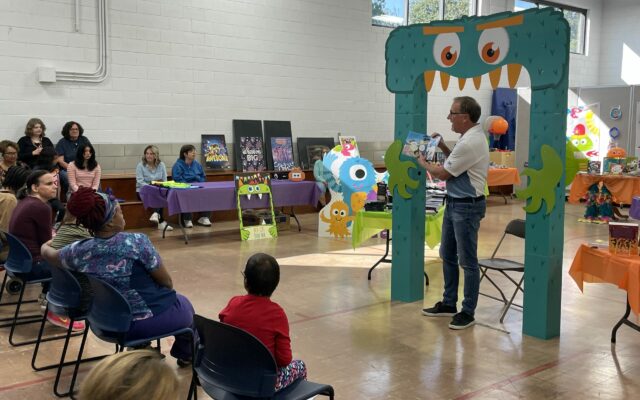 Look Who Stopped By UCP in Joliet For Celebrity Reading Week
