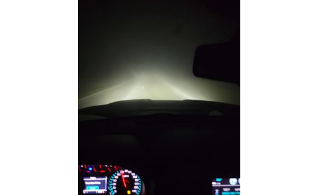 Careful driving through Fog
