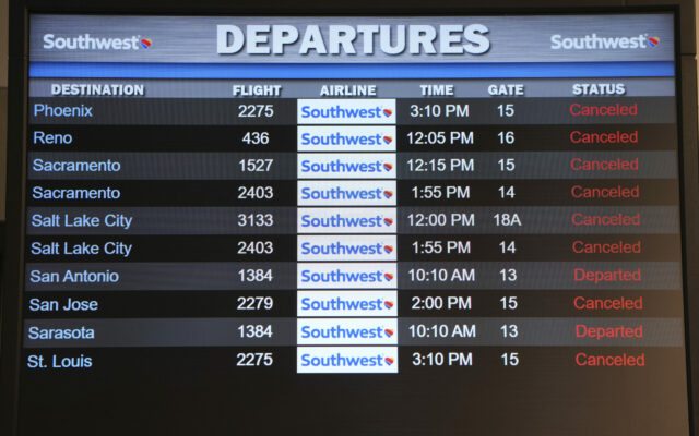 Southwest Airlines Cancellations Continues To Impact Midway