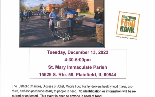 Northern IL./Catholic Charities Mobile Food Panatry