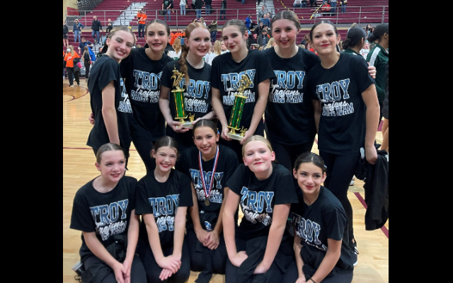 Troy 30-C Dance Team qualifies for state competition