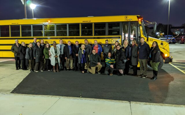 First electric school bus arrives at Troy 30-C schools