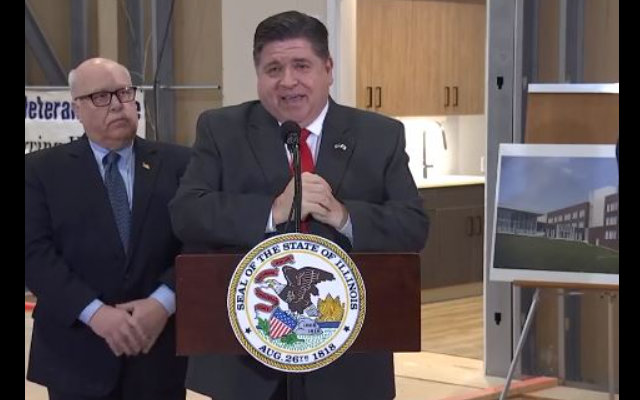 Governor Pritzker Celebrates Construction Milestone at the Veterans’ Home at Quincy