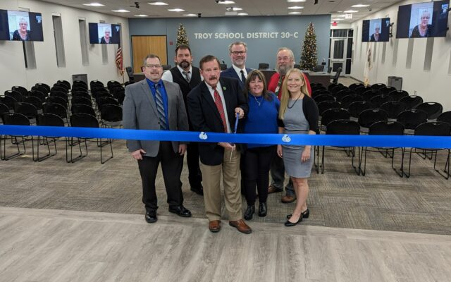 Troy 30-C school board opens new addition to Administrative Center
