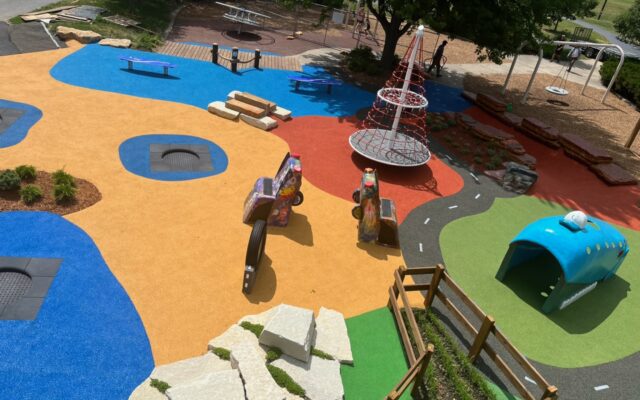 Burr Ridge Park District Has Route 66 Trip In Playground Form