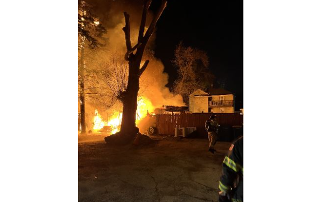 Fire In Joliet Early Thursday Morning Damages Two Car Garage