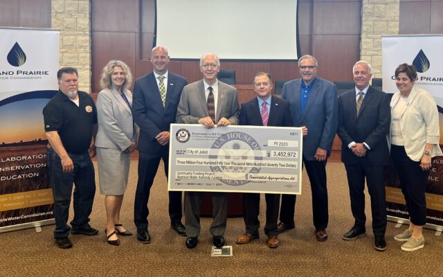 Foster Announces 3.45 Million in Funding for Grand Prairie Water Commission