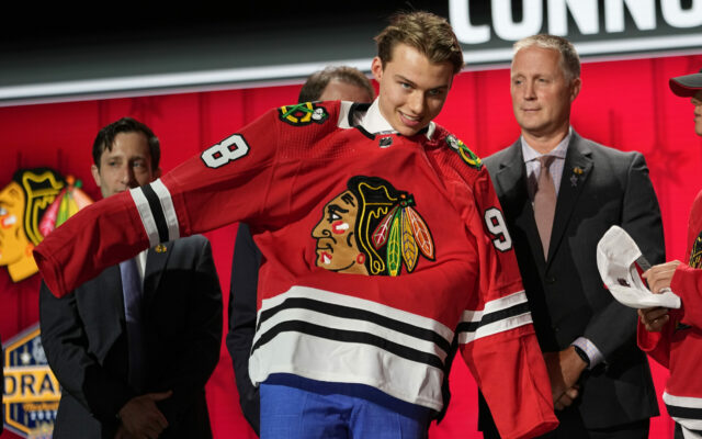 Number One Pick Of 2023 NHL Draft Conner Bedard Signs With Blackhawks