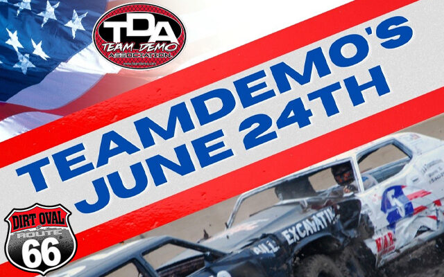The Team Demolition Derby is coming back to the Route 66 Dirt Oval
